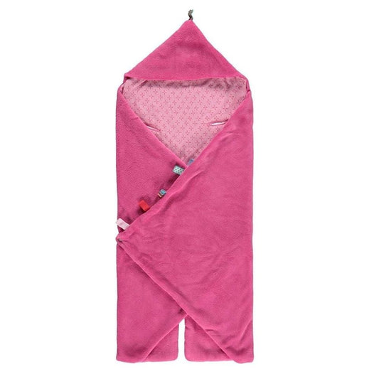 Snoozebaby Wrap Blanket Trendy Wrapping (80x80cm) - Funky Pink
