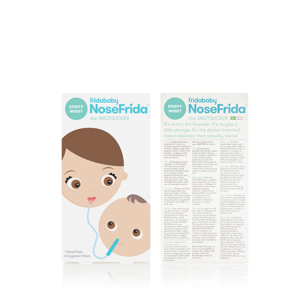 Nosefrida The Snotsucker Nasal Aspirator + Travel Case