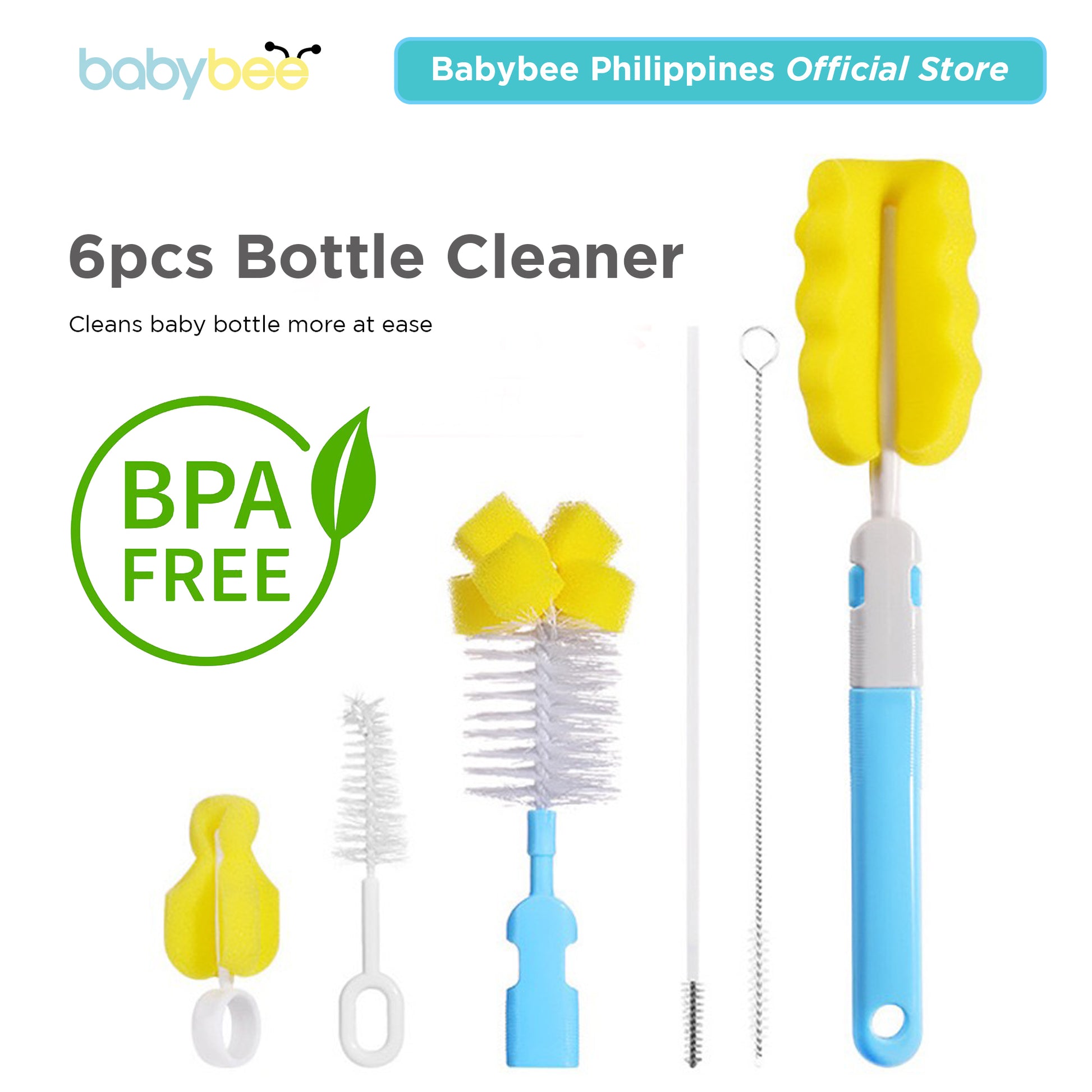 Babybee Baby Bottle Brush Cleaning Set – BaoBao Babies