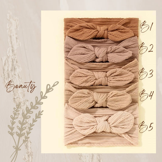 Blooming Wisdom Neutral Headband Collection -  Beauty