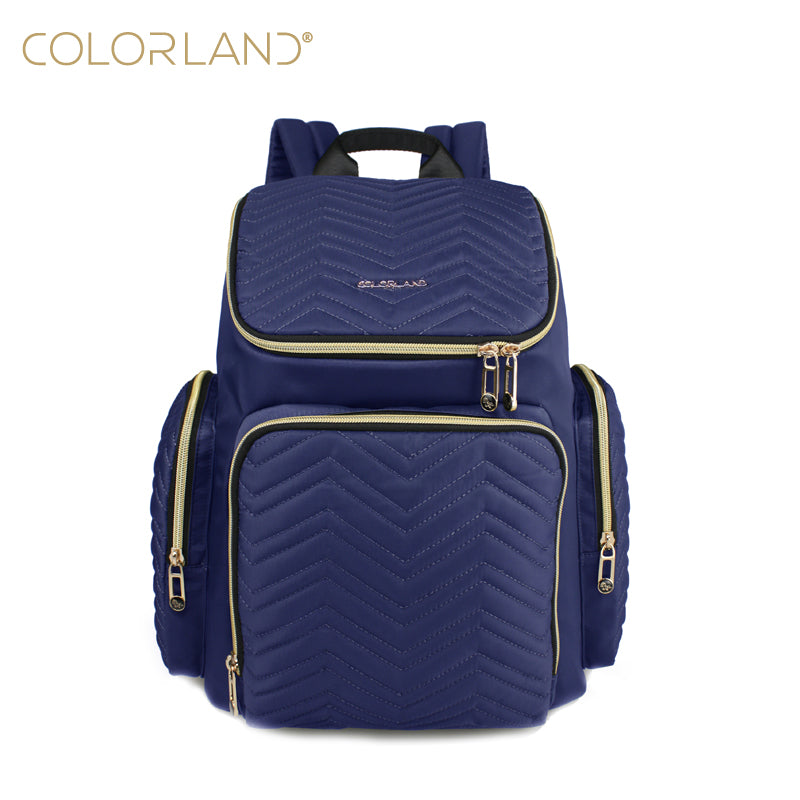 Colorland Georgia Baby Changing Backpack - Navy
