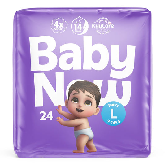 Baby Now Premium Disposable Baby Diaper Pants 24s - Large