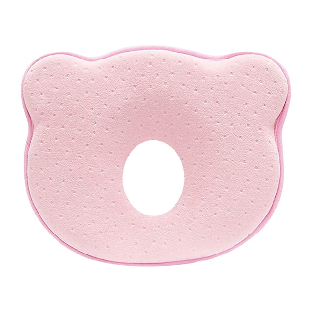 Babybee Baby Head Shaping Memory Pillow - Pink