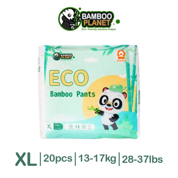 Bamboo Planet Eco Friendly Diaper Pants (20pcs) - XLarge