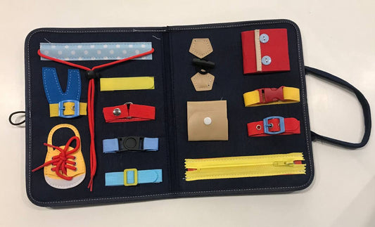 Busy Board Satchel for Toddlers