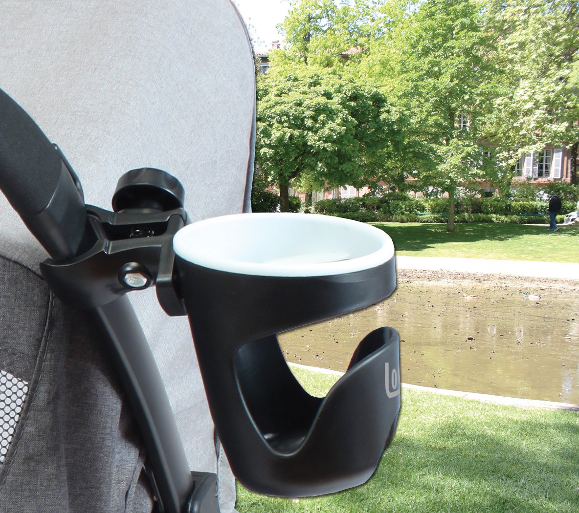 Lopping Stroller Cup Holder