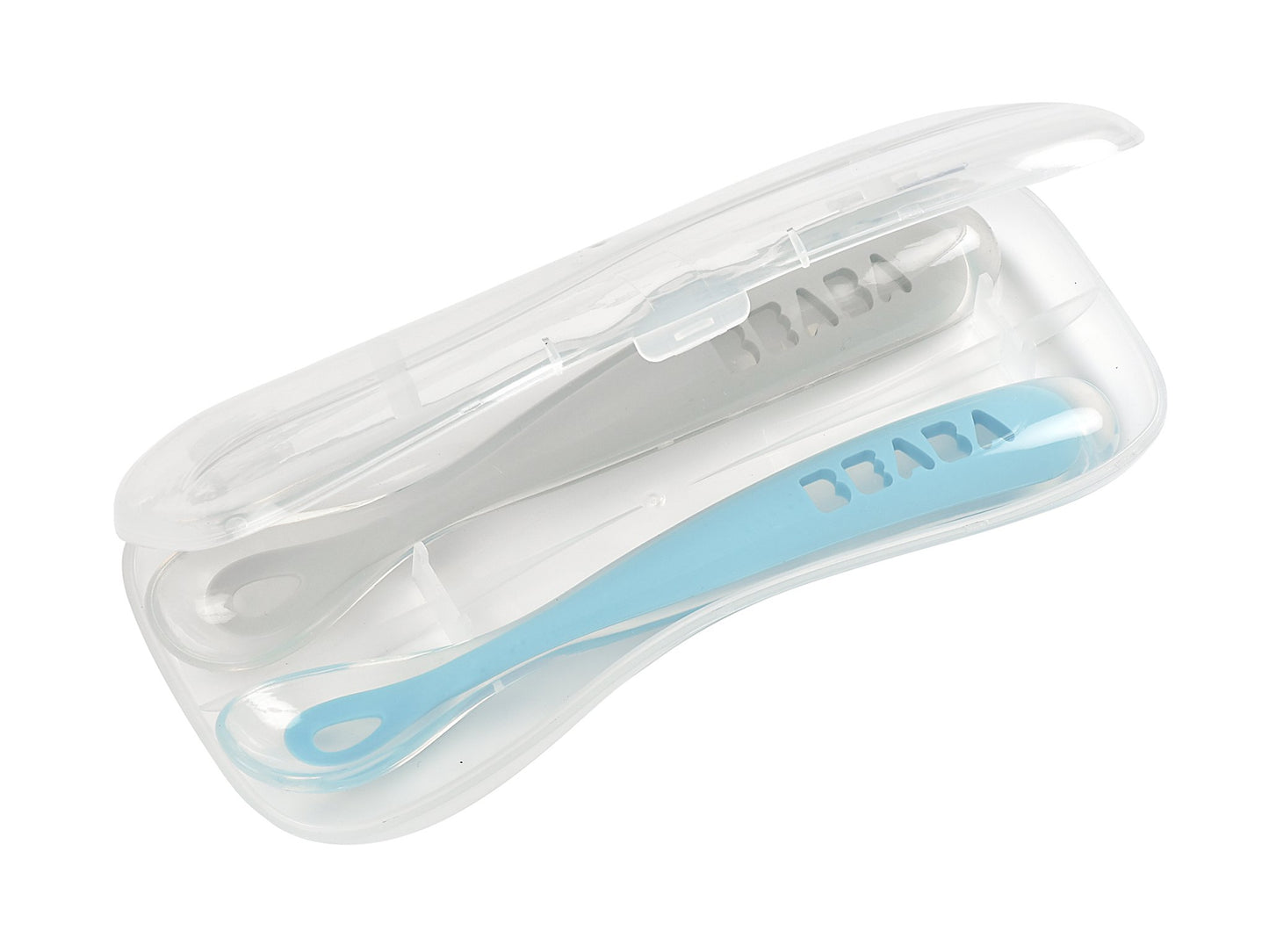 Beaba 1st Age Cased Silicone Spoons