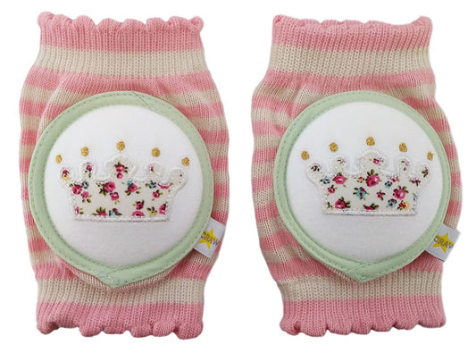 Crawlings Cotton Candy Crown Knee Pads