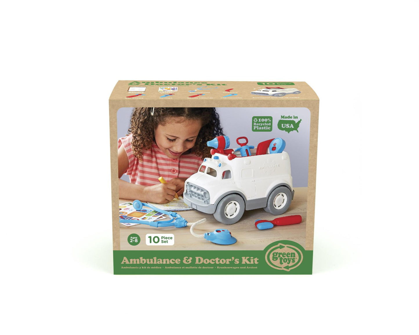 Green Toys Ambulance & Doctor`s Kit