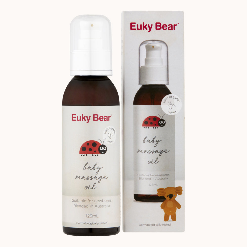 Euky Bear Baby Massage Oil - 125ml
