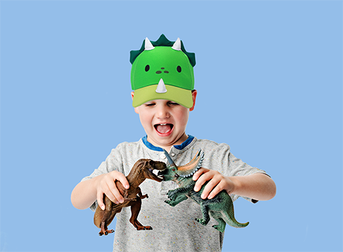 FlapJack Kids 3D Cap - Dino