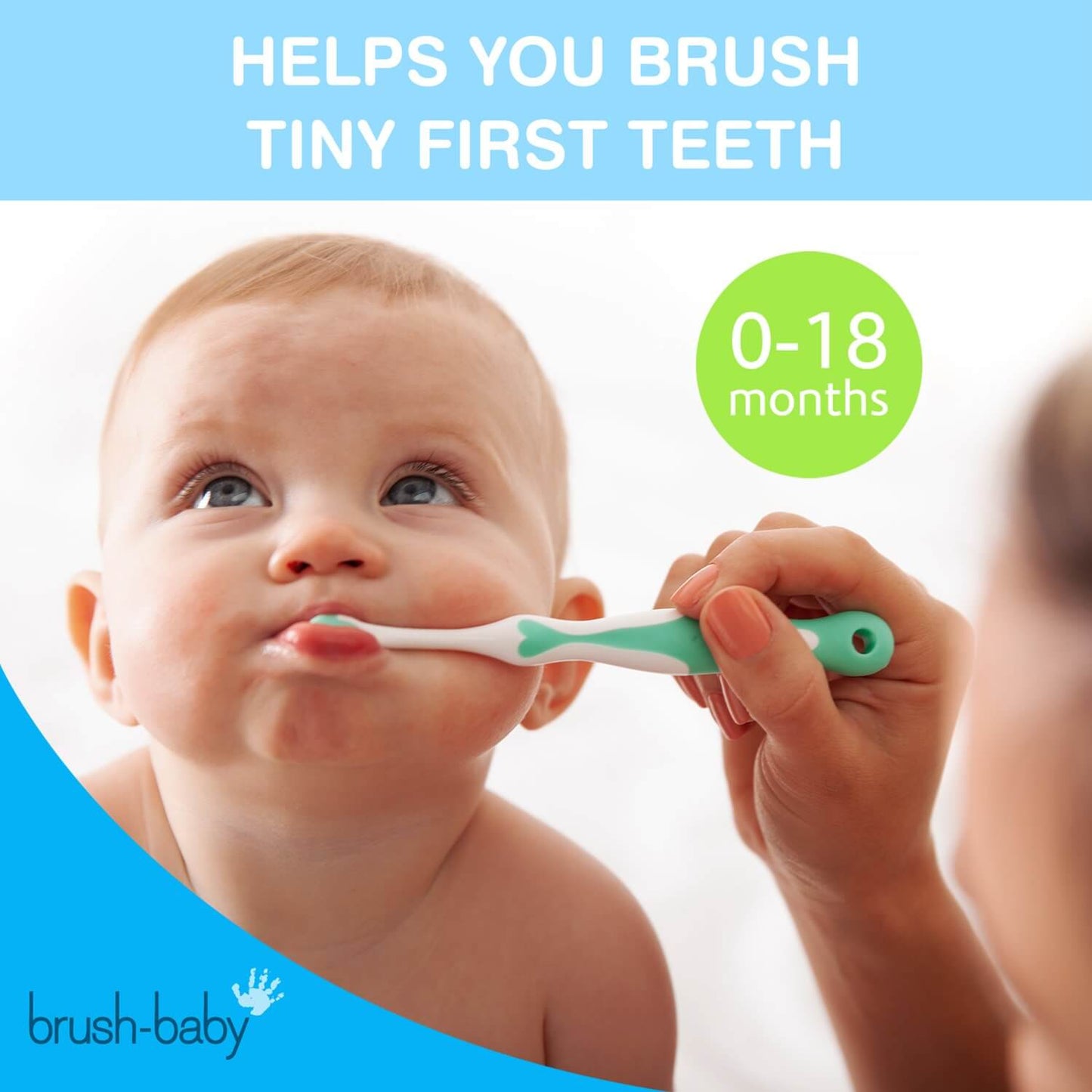 Brush-Baby Firstbrush - Blue