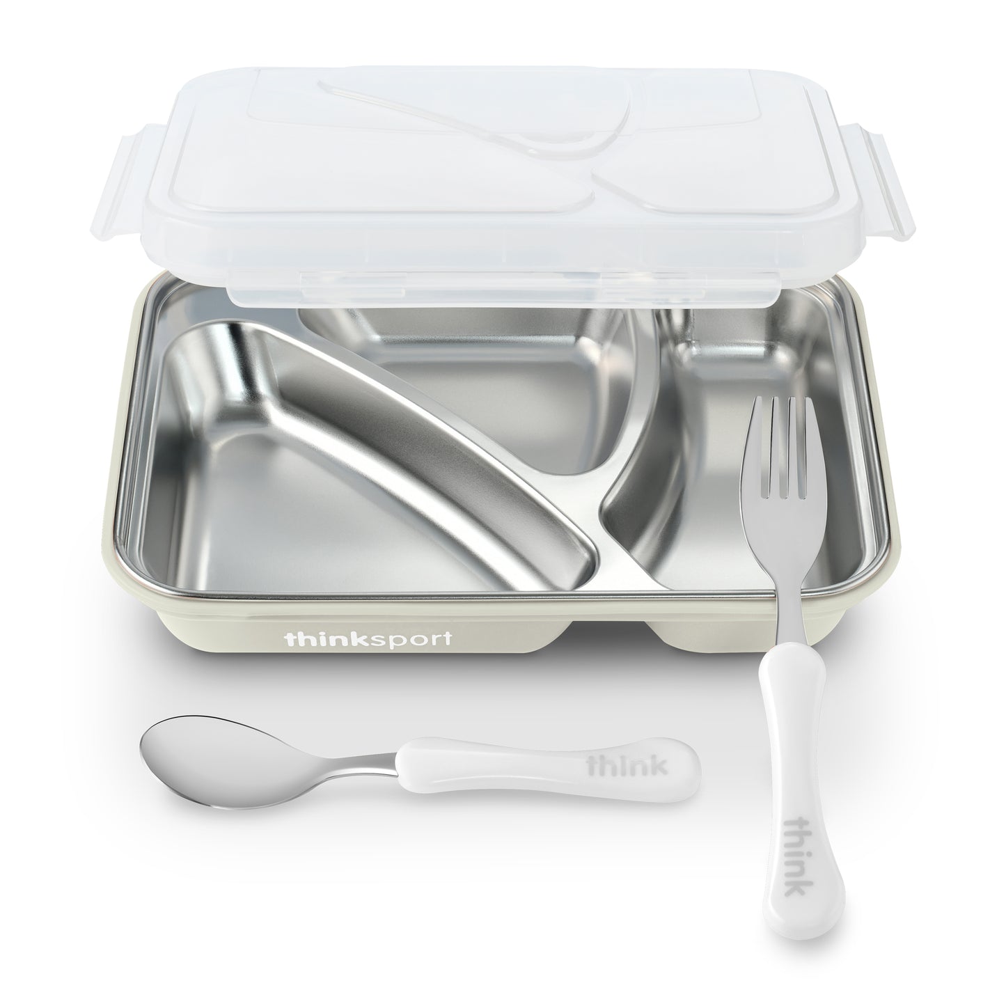 Thinksport Airtight Lunch Container with Fork & Spoon