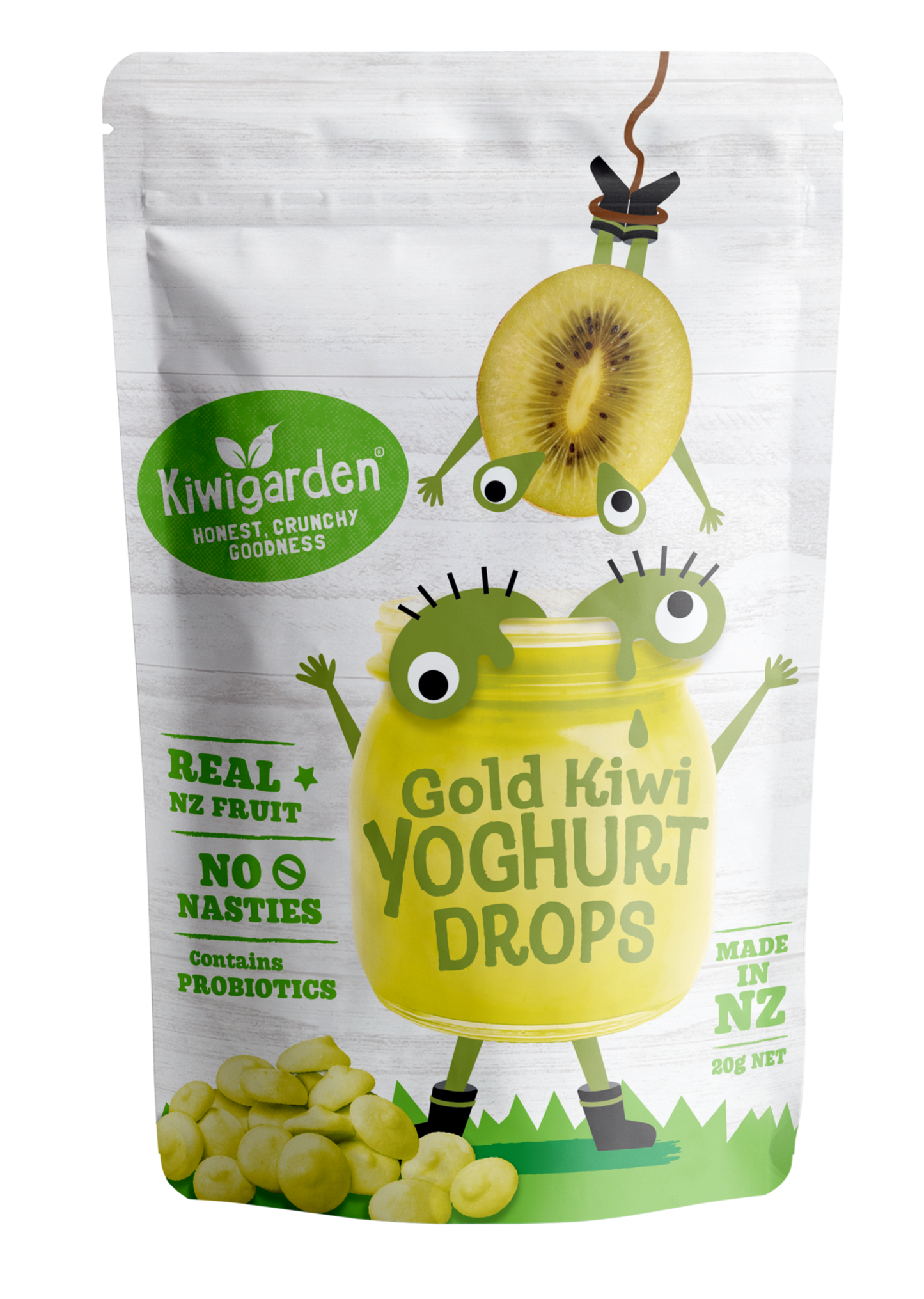 Kiwi Garden Gold Kiwifruit Yoghurt Drops 20g
