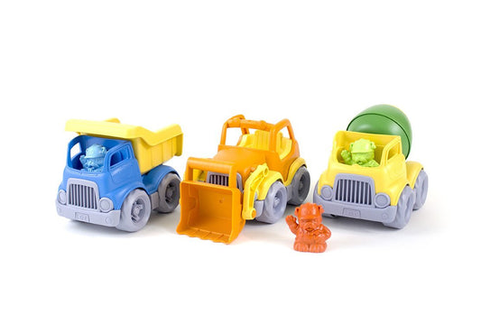 Green Toys Construction Vehicle - 3 pck