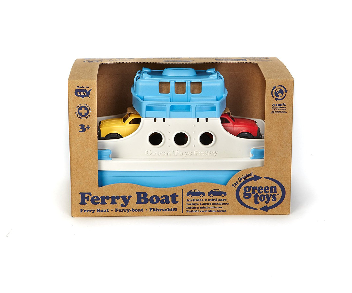 Green Toys Ferry Boat with Fastbacks