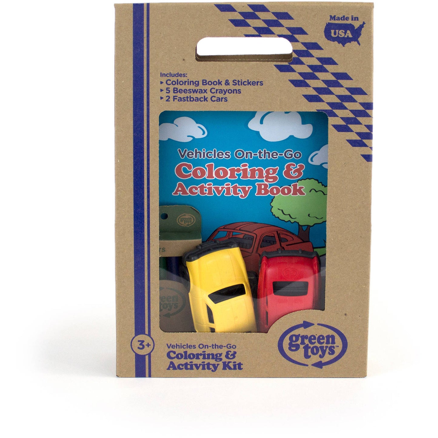 Green Toys Vehicles Coloring & Activity Kit