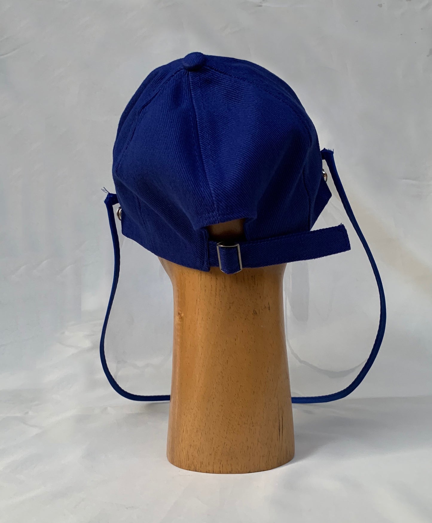 Twill Cap with Face Shield - Royal