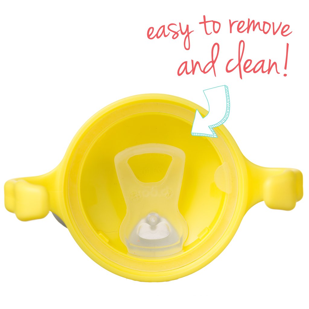 b.box Spout Cup 240ml - Lemon Sherbet
