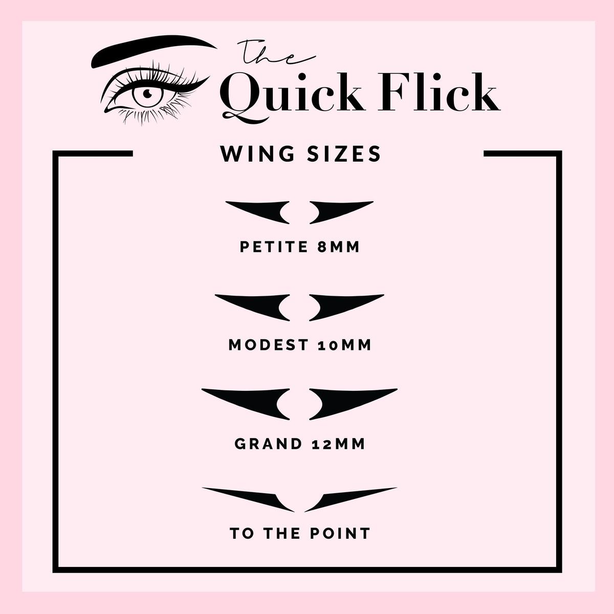 The Quick Flick Eyeliner Stamp - Intense Black