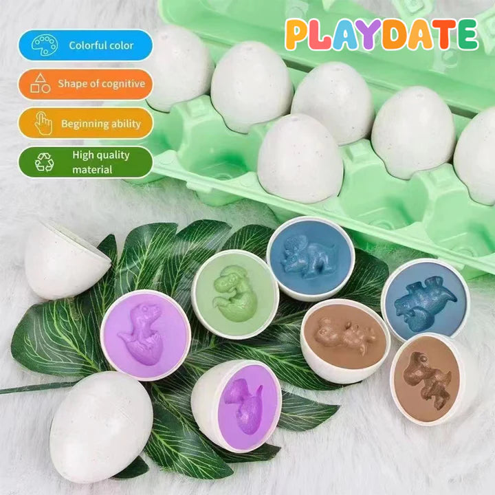 Playdate Matching Eggs - Dino