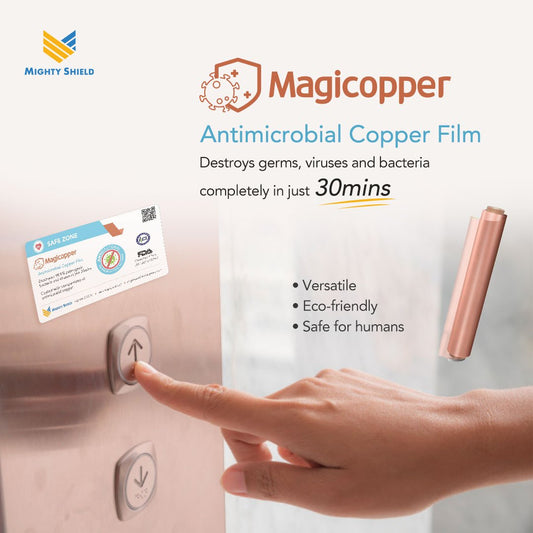 Magicopper Antimicrobial Copper Film 10M (Adhesive Type)