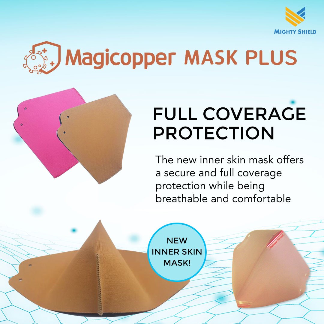 Magicopper Mask Plus Inner Skin - Pink