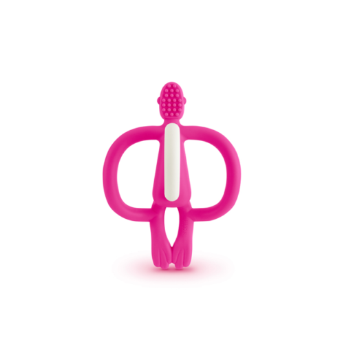Matchstick Monkey Teething Toy - Pink