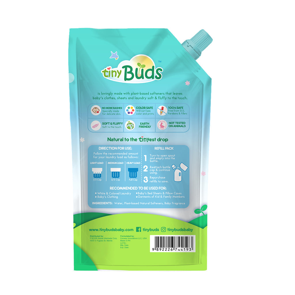 Tiny Buds Natural Fabric Softener - 850ml