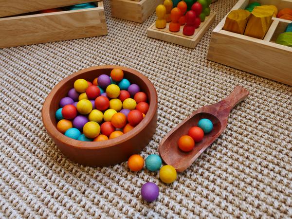 QToys Large Wooden Scoop