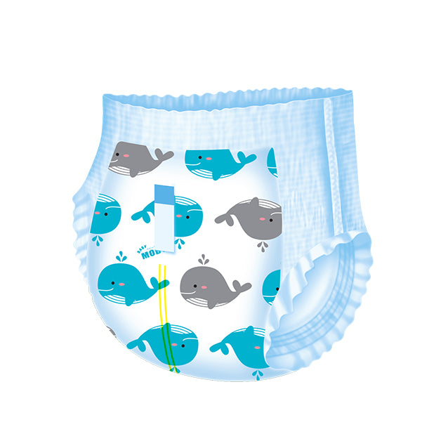 Baby Moby Chlorine Free Diaper Pants 50ct - Medium