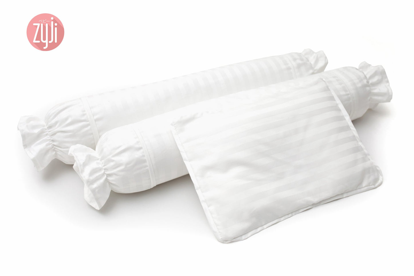 3pc Luxury Pillowcase Set - White