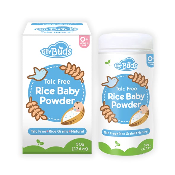 Tiny Buds 50g Rice Baby Powder v2