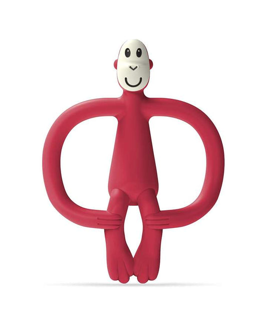 Matchstick Monkey Teething Toy v2 - Red