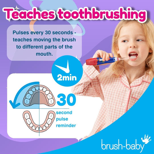 Brush-Baby Kidzsonic Electric Toothbrush - Rocket