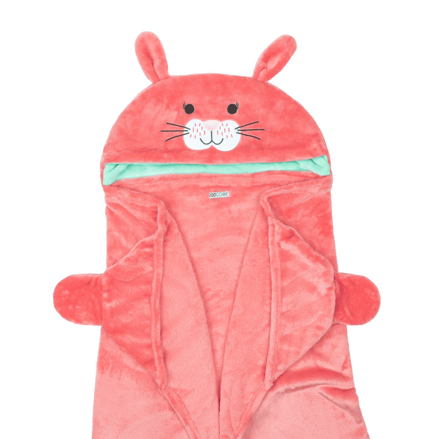 Zoocchini Hooded Blanket - Bunny