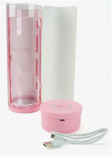 SUNUV Portable UV LED Bottle - Pink