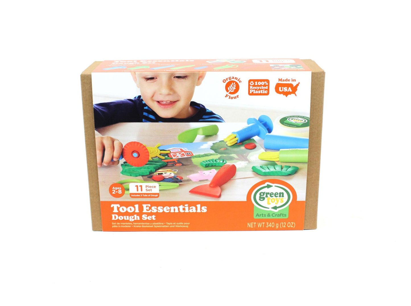 Green Toys Tools Essential Dough Set