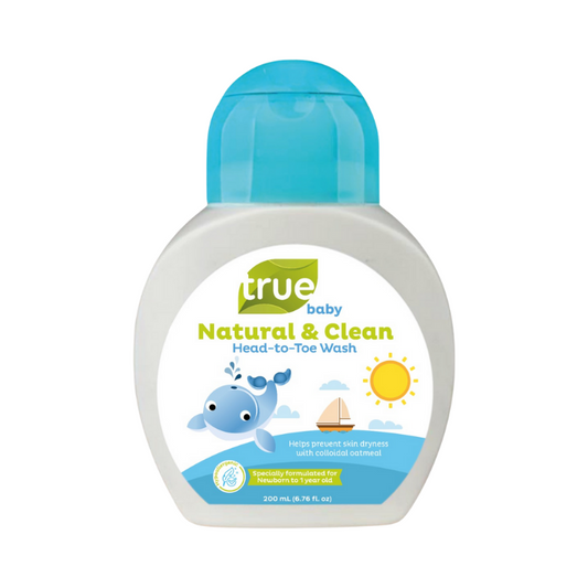True Baby Natural & Clean Head-to-Toe Wash