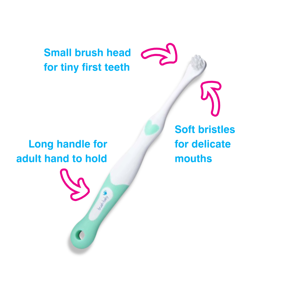 Brush-Baby Firstbrush - Blue