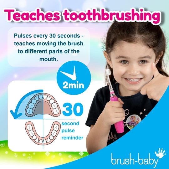 Brush-Baby Kidzsonic Electric Toothbrush - Unicorn