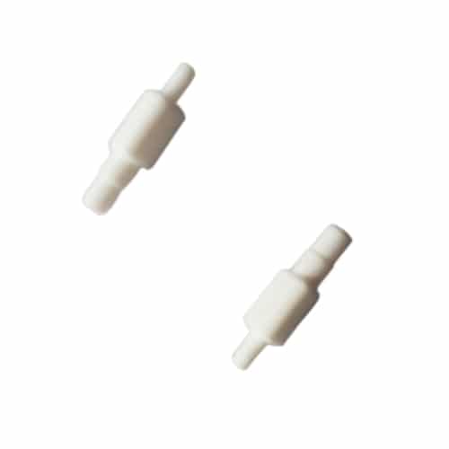 Spectra White Tubing Connectors (Pair)