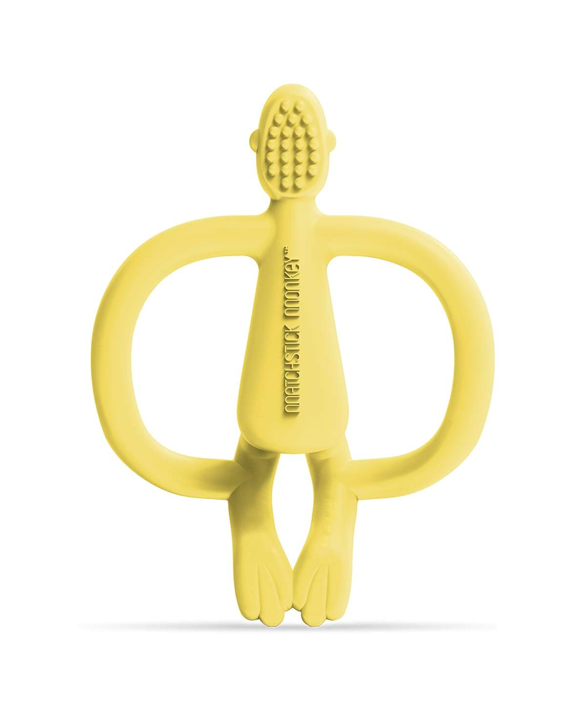 Matchstick Monkey Teething Toy v2 - Yellow