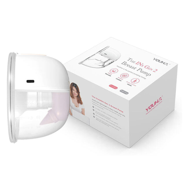 Youha The Ins Gen 2 Wearable Handsfree Breast Pump with Bluetooth