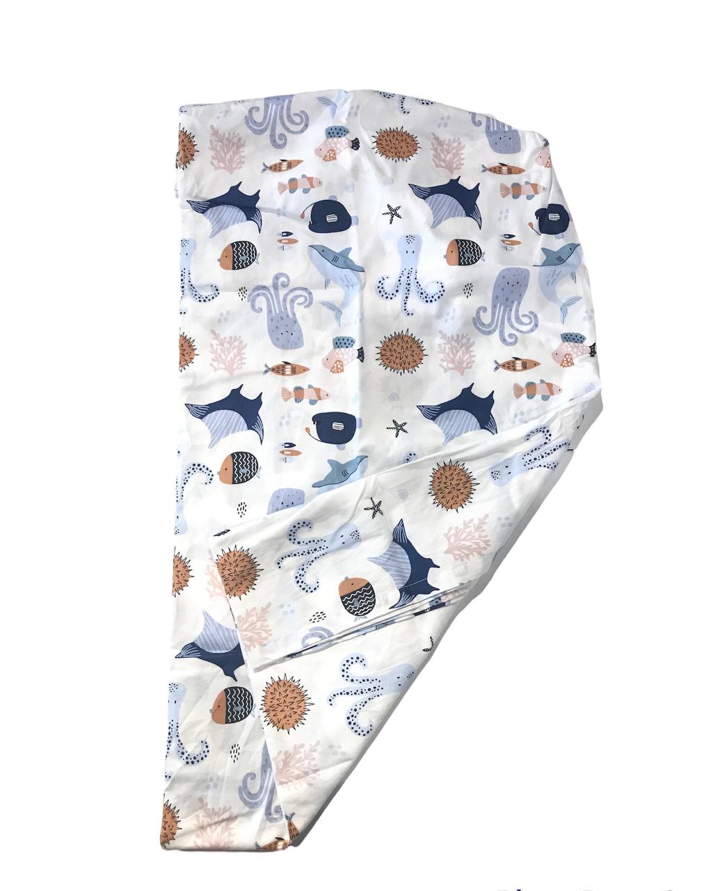 Crib Fitted Sheet (28x52) - Under The Sea