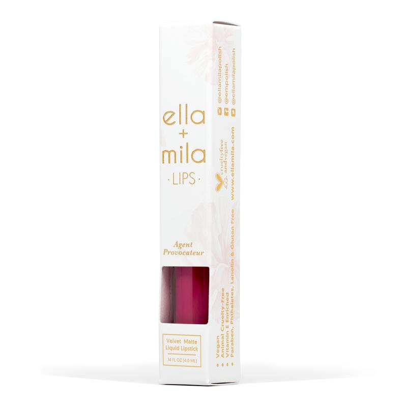 Ella+Mila Liquid Lipstick: Agent Provocateur (Matte)