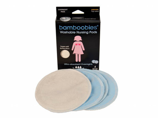 Regular & Night Reusable & Washable Nursing Pads Pack | Bamboobies