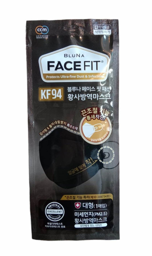 Bluna Facefit KF94 Black
