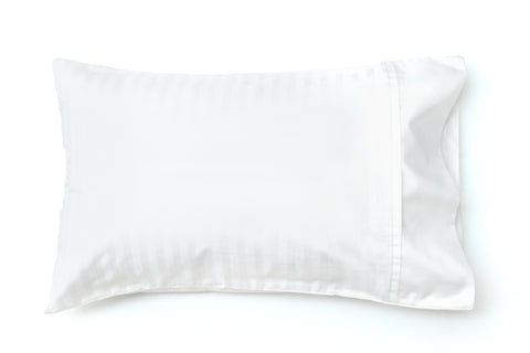 Luxury Toddler Pillow Case - White
