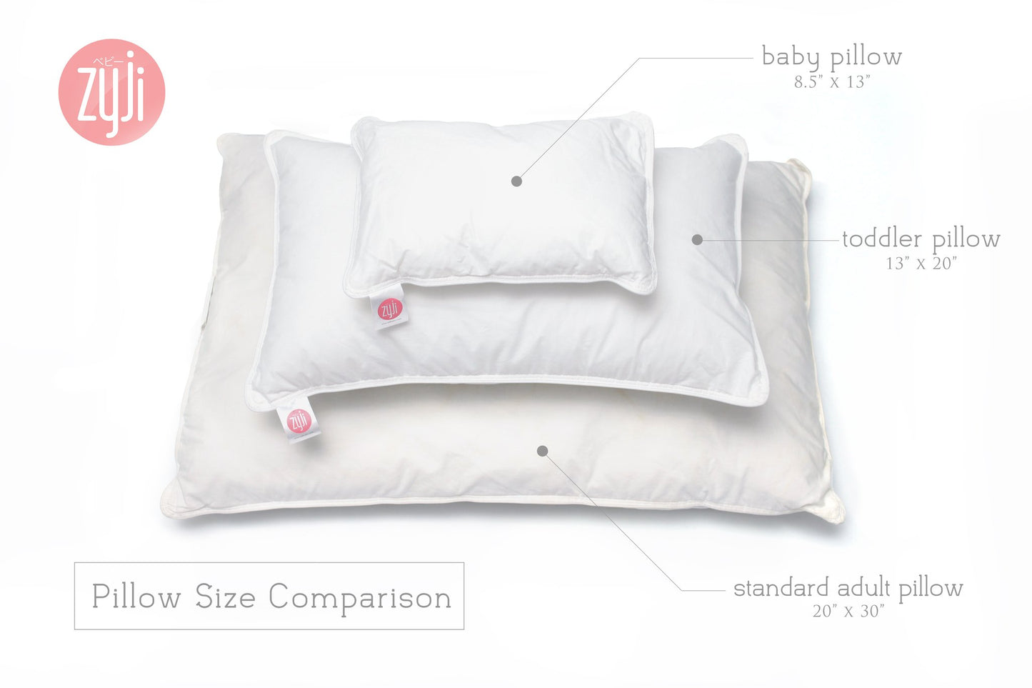 Toddler Pillow (13"x20")